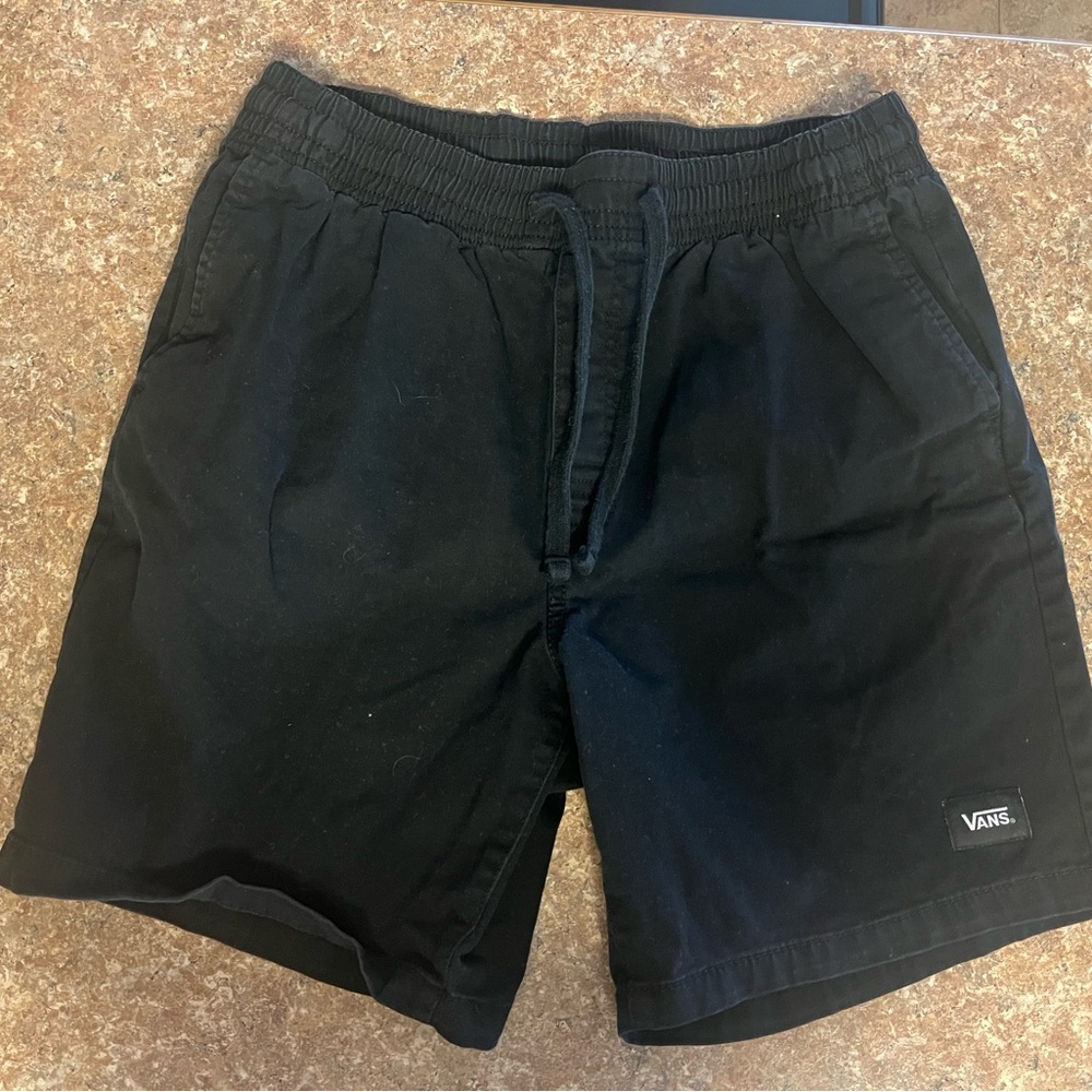 Vans Men's Black Pull-On Shorts (size S)